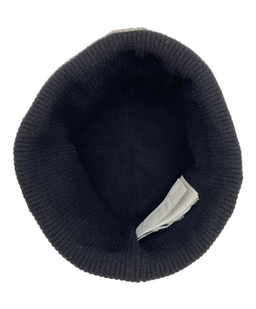MONCLER（モンクレール）MONCLER (モンクレール) fragment design FRGMT ニット帽 ブラックの古着・服飾アイテム