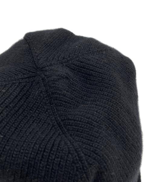 MONCLER（モンクレール）MONCLER (モンクレール) fragment design FRGMT ニット帽 ブラックの古着・服飾アイテム