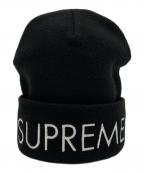 SUPREMEシュプリーム）の古着「ニット帽」｜ブラック