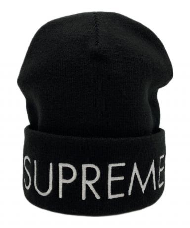 中古・古着通販】SUPREME (シュプリーム) ニット帽 ブラック｜ブランド