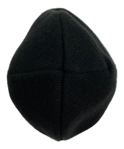 SUPREME（シュプリーム）SUPREME (シュプリーム) ニット帽 ブラックの古着・服飾アイテム