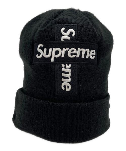 SUPREME（シュプリーム）SUPREME (シュプリーム) New Era (ニューエラ) ニット帽 ブラックの古着・服飾アイテム