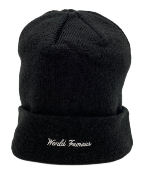 SUPREME（シュプリーム）SUPREME (シュプリーム) New Era (ニューエラ) ニット帽 ブラックの古着・服飾アイテム