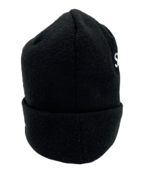 SUPREME（シュプリーム）SUPREME (シュプリーム) New Era (ニューエラ) ニット帽 ブラックの古着・服飾アイテム