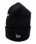 SUPREME (シュプリーム) New Era (ニューエラ) ニット帽 ブラック：8000円