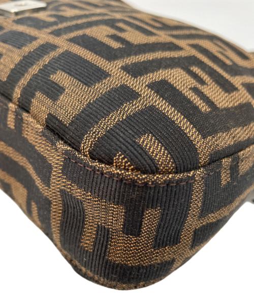 FENDI（フェンディ）FENDI (フェンディ) セミショルダーバッグ ブラウンの古着・服飾アイテム