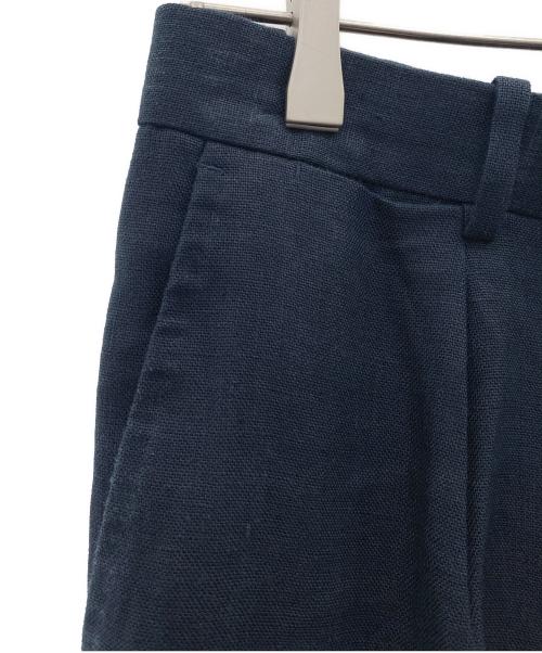 BEAMS F（ビームスエフ）BEAMS F (ビームスエフ) ZINS (ザンス) リネンパンツ ネイビー サイズ:36の古着・服飾アイテム