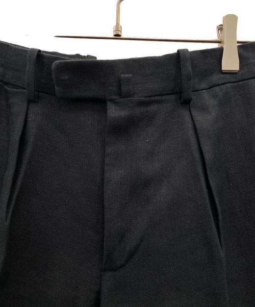 BEAMS F（ビームスエフ）BEAMS F (ビームスエフ) ZINS (ザンス) リネンパンツ ネイビー サイズ:36の古着・服飾アイテム
