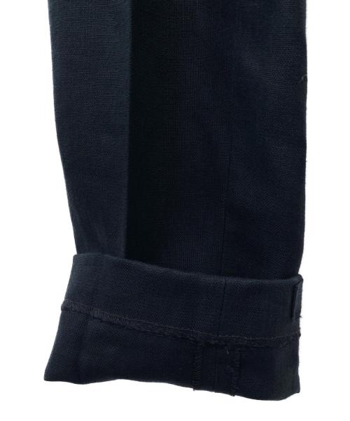 BEAMS F（ビームスエフ）BEAMS F (ビームスエフ) ZINS (ザンス) リネンパンツ ネイビー サイズ:36の古着・服飾アイテム