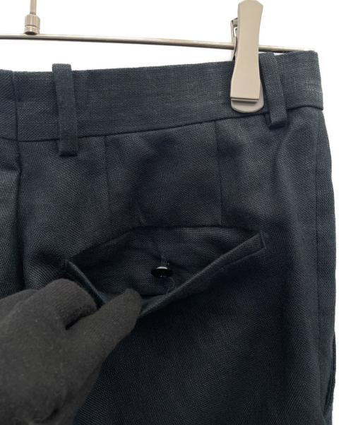 BEAMS F（ビームスエフ）BEAMS F (ビームスエフ) ZINS (ザンス) リネンパンツ ネイビー サイズ:36の古着・服飾アイテム