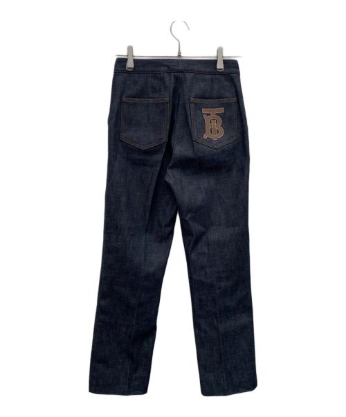 BURBERRY（バーバリー）BURBERRY (バーバリー) TBロゴパッチデニムパンツ インディゴ サイズ:W25の古着・服飾アイテム
