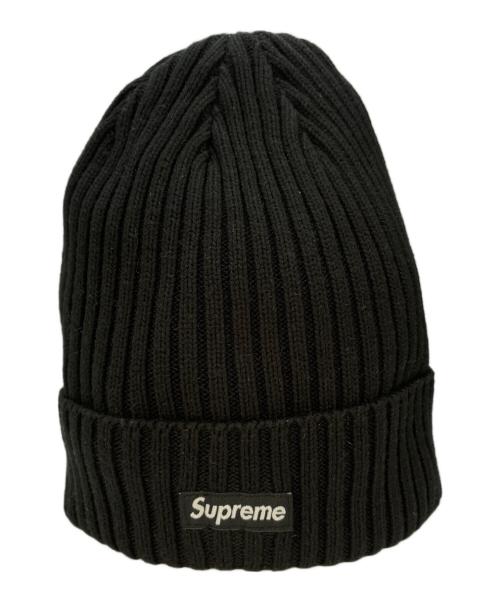 SUPREME（シュプリーム）SUPREME (シュプリーム) ニット帽 ブラックの古着・服飾アイテム