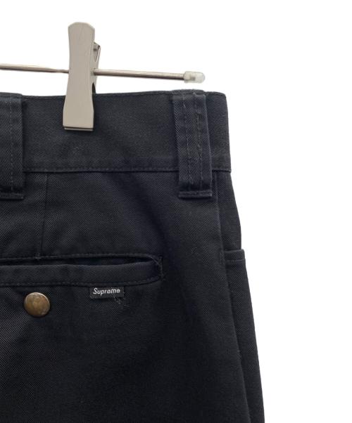 SUPREME（シュプリーム）SUPREME (シュプリーム) ワークパンツ ブラック サイズ:30の古着・服飾アイテム