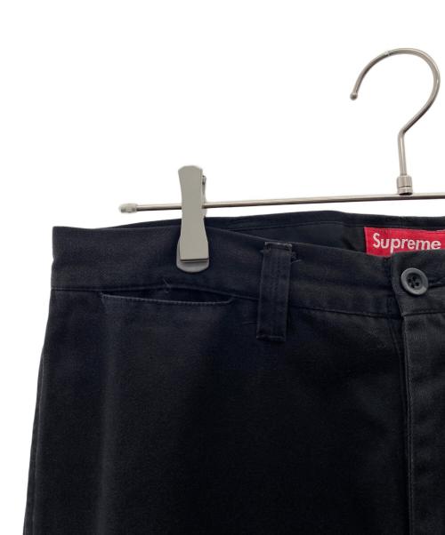 SUPREME（シュプリーム）SUPREME (シュプリーム) PIN UP CHINO PANT ブラック サイズ:30の古着・服飾アイテム