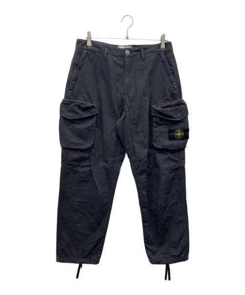 STONE ISLAND（ストーンアイランド）STONE ISLAND (ストーンアイランド) SUPREME (シュプリーム) Ice Camo Cargo Trousers グレー サイズ:SIZE 32の古着・服飾アイテム