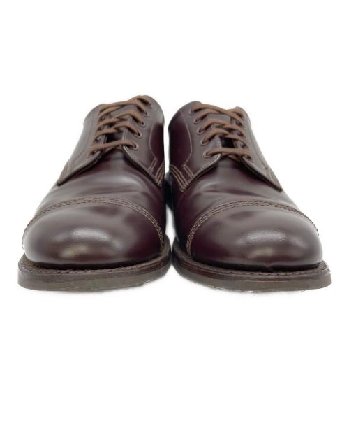 SANDERS（サンダース）SANDERS (サンダース) Military Derby Shoe(ミリタリーダービーシュー) ブラウン サイズ:8 1/2の古着・服飾アイテム