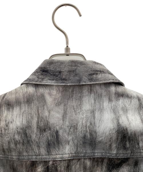 LMOOD（エルムード）LMOOD (エルムード) バーボンデニムトラッカージャケット グレー サイズ:46の古着・服飾アイテム