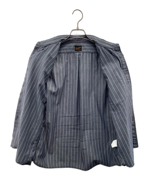 TENDERLOIN（テンダーロイン）TENDERLOIN (テンダーロイン) 長袖シャツ グレー×ホワイト サイズ:Ｓの古着・服飾アイテム