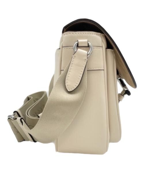 COACH（コーチ）COACH (コーチ) ペースメッセンジャーバッグ ホワイトの古着・服飾アイテム
