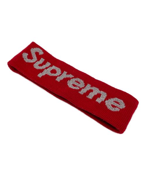SUPREME（シュプリーム）Supreme (シュプリーム) New Era (ニューエラ) ヘアバンド レッドの古着・服飾アイテム