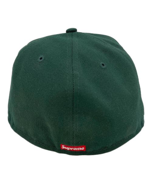 New Era（ニューエラ）New Era (ニューエラ) SUPREME (シュプリーム) S Logo グリーンの古着・服飾アイテム