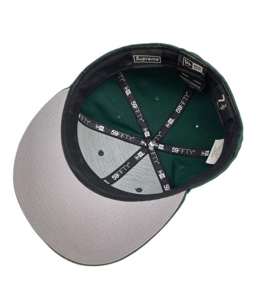 New Era（ニューエラ）New Era (ニューエラ) SUPREME (シュプリーム) S Logo グリーンの古着・服飾アイテム