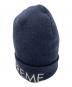 Supreme（シュプリーム）の古着「ニット帽」｜ネイビー