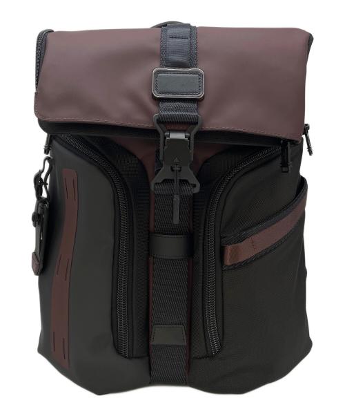 TUMI（トゥミ）TUMI (トゥミ) アルファ ブラボー ロジスティック バックパック ブラウン×ブラックの古着・服飾アイテム