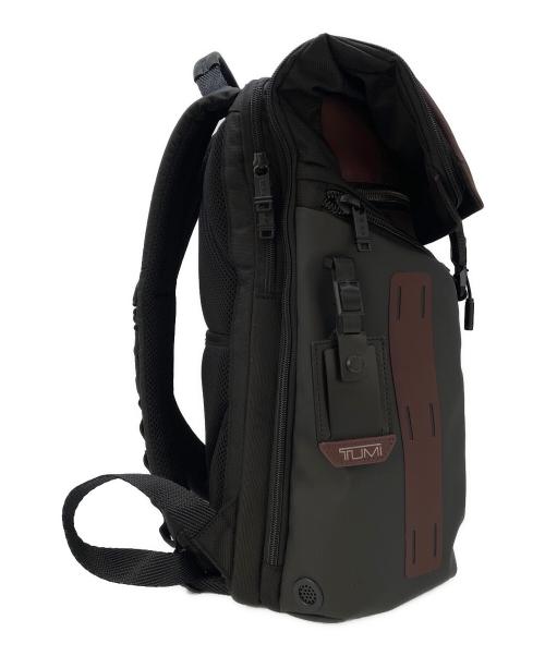 TUMI（トゥミ）TUMI (トゥミ) アルファ ブラボー ロジスティック バックパック ブラウン×ブラックの古着・服飾アイテム