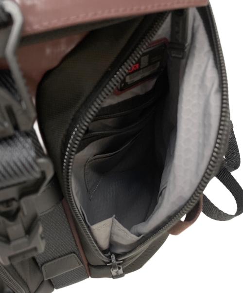 TUMI（トゥミ）TUMI (トゥミ) アルファ ブラボー ロジスティック バックパック ブラウン×ブラックの古着・服飾アイテム