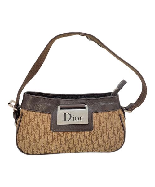 Christian Dior（クリスチャン ディオール）Christian Dior (クリスチャン ディオール) ショルダーバッグ ブラウンの古着・服飾アイテム