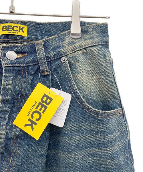 BECK AND CALL（ベックアンドコール）BECK AND CALL (ベックアンドコール) デニムパンツ インディゴ サイズ:M 未使用品の古着・服飾アイテム