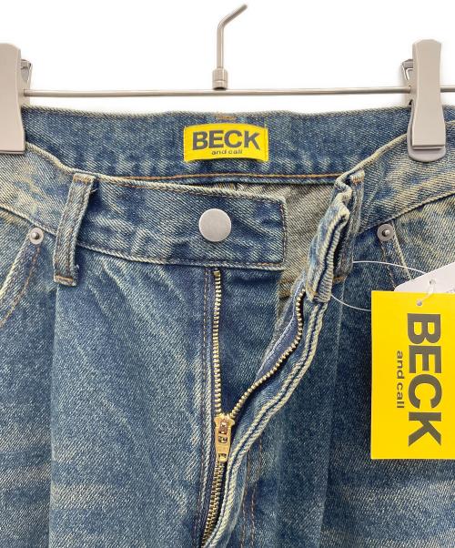 BECK AND CALL（ベックアンドコール）BECK AND CALL (ベックアンドコール) デニムパンツ インディゴ サイズ:M 未使用品の古着・服飾アイテム