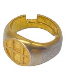 HUF（ハフ）の古着「CIRCLE H RING」｜ゴールド