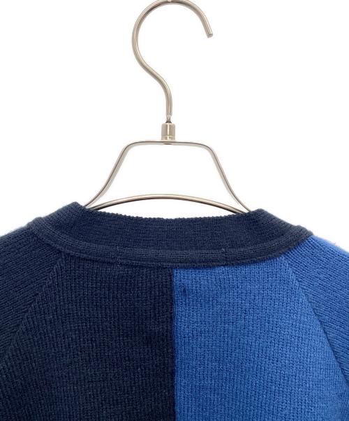 COMME des GARCONS SHIRT（コムデギャルソンシャツ）COMME des GARCONS SHIRT (コムデギャルソンシャツ) ニットカーディガン ブルー サイズ:ＸＬの古着・服飾アイテム