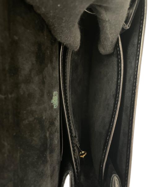 LAUNER LONDON（ロウナー ロンドン）LAUNER LONDON (ロウナー ロンドン) ショルダーバッグ ブラックの古着・服飾アイテム