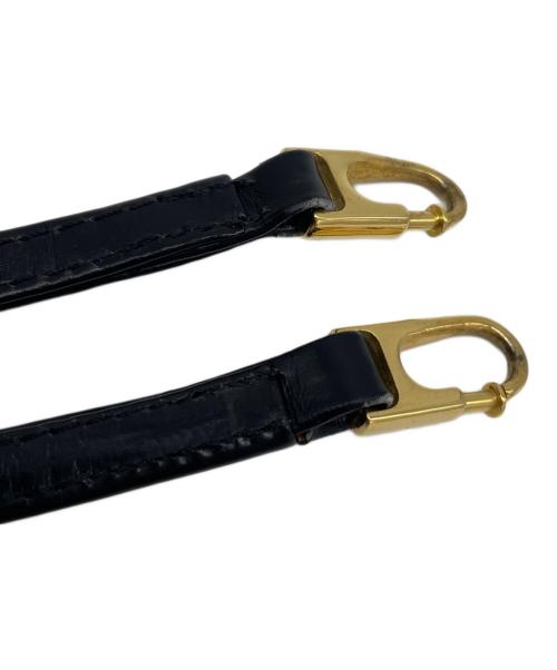 LAUNER LONDON（ロウナー ロンドン）LAUNER LONDON (ロウナー ロンドン) ショルダーバッグ ブラックの古着・服飾アイテム