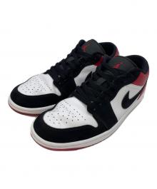 NIKE（ナイキ）の古着「Air Jordan 1 Low "Black Toe"（エアジョーダン1 ロー "ブラックトゥ"）」｜レッド