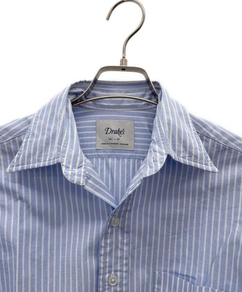 DRAKE'S（ドレイクス）DRAKE'S (ドレイクス) 長袖シャツ ブルー サイズ:14 1/2-37の古着・服飾アイテム