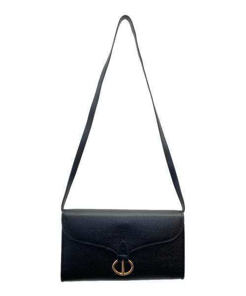 Christian Dior（クリスチャン ディオール）Christian Dior (クリスチャン ディオール) ショルダーバッグ ブラックの古着・服飾アイテム