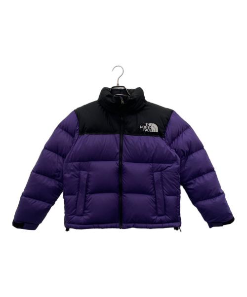 THE NORTH FACE（ザ ノース フェイス）THE NORTH FACE (ザ ノース フェイス) ダウンジャケット パープル×ブラック サイズ:Mの古着・服飾アイテム