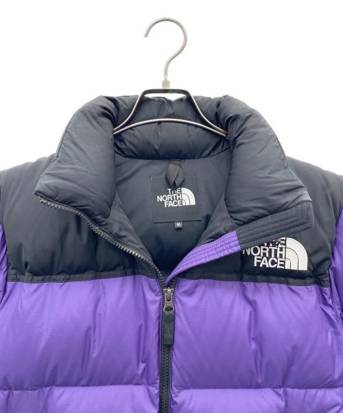 THE NORTH FACE（ザ ノース フェイス）THE NORTH FACE (ザ ノース フェイス) ダウンジャケット パープル×ブラック サイズ:Mの古着・服飾アイテム