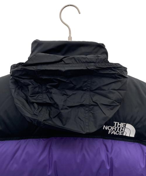 THE NORTH FACE（ザ ノース フェイス）THE NORTH FACE (ザ ノース フェイス) ダウンジャケット パープル×ブラック サイズ:Mの古着・服飾アイテム