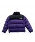THE NORTH FACE (ザ ノース フェイス) ダウンジャケット パープル×ブラック サイズ:M：18000円