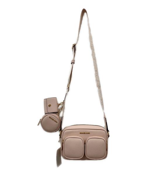 MICHAEL KORS（マイケルコース）MICHAEL KORS (マイケルコース) ショルダーバッグ ピンクの古着・服飾アイテム