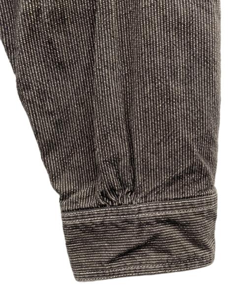 SUGAR CANE（シュガーケーン）SUGAR CANE (シュガーケーン) 長袖シャツ グレー サイズ:Largeの古着・服飾アイテム