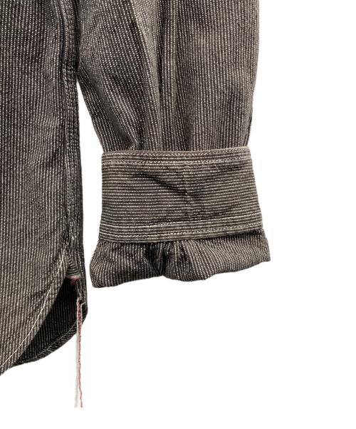 SUGAR CANE（シュガーケーン）SUGAR CANE (シュガーケーン) 長袖シャツ グレー サイズ:Largeの古着・服飾アイテム