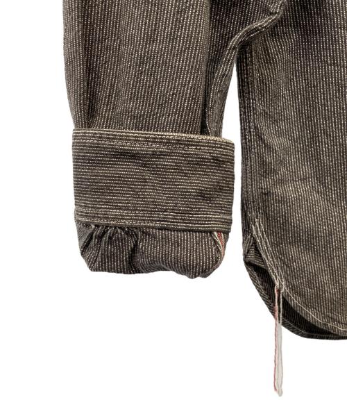SUGAR CANE（シュガーケーン）SUGAR CANE (シュガーケーン) 長袖シャツ グレー サイズ:Largeの古着・服飾アイテム