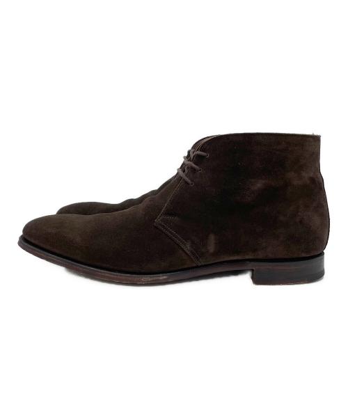 Crockett & Jones（クロケット＆ジョーンズ）Crockett & Jones (クロケット＆ジョーンズ) チャッカーブーツ ブラウン サイズ:9 1/2の古着・服飾アイテム