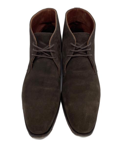 Crockett & Jones（クロケット＆ジョーンズ）Crockett & Jones (クロケット＆ジョーンズ) チャッカーブーツ ブラウン サイズ:9 1/2の古着・服飾アイテム